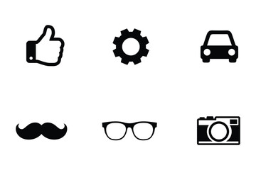 Vector Icon Set for Web Design