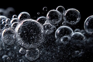 Abstract bubbles in dark space