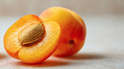 Fresh Ripe Apricots Summer Harvest Collection