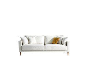 sofa isolated on white background