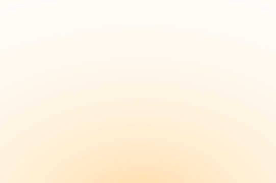 Golden Hour Orange Soft Ambient Haze Gradient Overlay Isolated On Transparent Background PNG