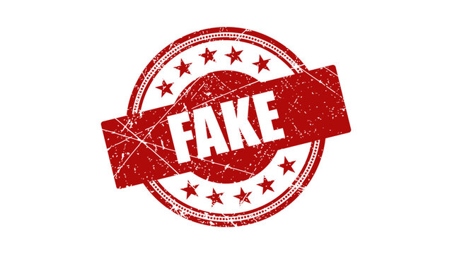 Fake stamp with grunge texture