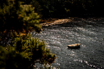 Vista panoramica costa scozzese