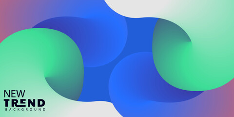 Modern gradient background with abstract shapes perfect for web design projects