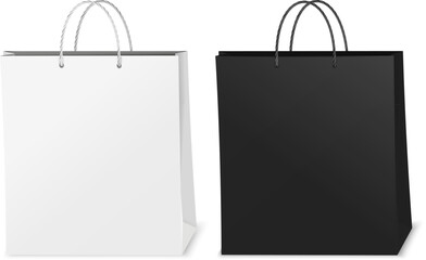 Two shopping bags side by side © Siam