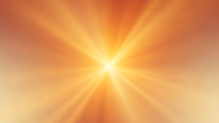 Abstract bright orange background with radiating starburst effect emanating from center creating dynamic visual energy and intense warm illumination suitable for spiritual or energetic themes