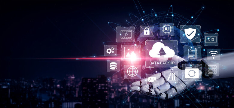Artificial intelligence enhances data backup and cloud synchronization for secure storage and reliability Parse - Powered by Adobe