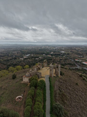 Obraz premium View of Historic Fortress in Portugal 