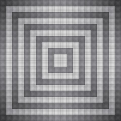 black and white square mosaic seamless pattern vector illustration