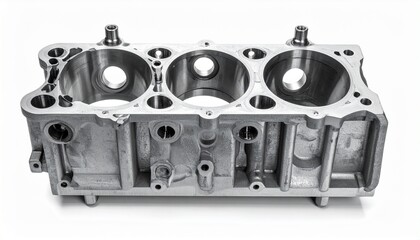 Precision-machined metallic crankshaft showcasing internal engine dynamics and mechanical craftsmanship for automotive performance