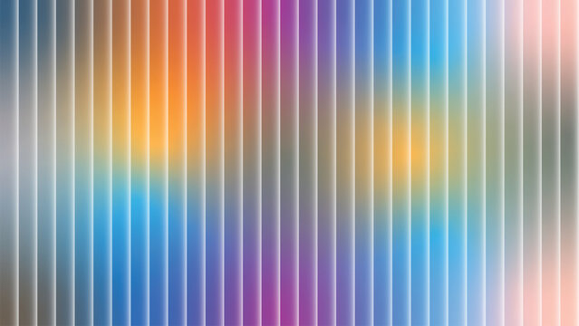 Vibrant vertical rainbow gradient with soft color transitions