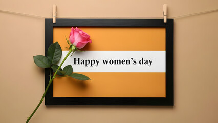 Fototapeta premium Celebrating empowerment and equality on international women's day