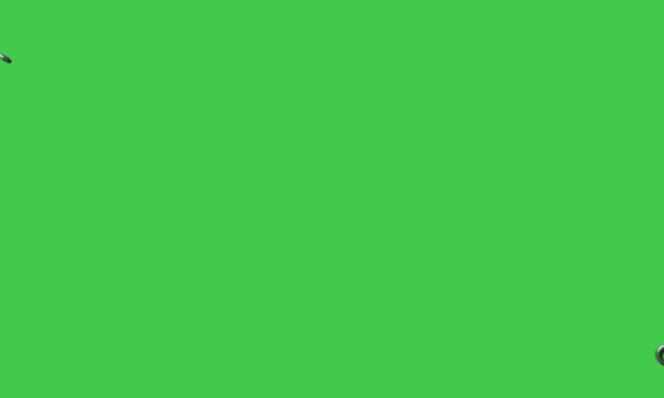 Fast-moving metal chains overlay on Chroma Key Green Screen iron chains, an excellent asset for quick action scene transitions, suspenseful video edits, and easy removal of the background.