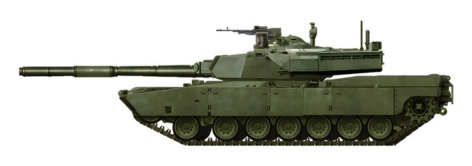 M1A1UA-84 (Ukrainian concept of modernization of the M1 Abrams tank, using parts from the T-84-120 tank) © Tikros