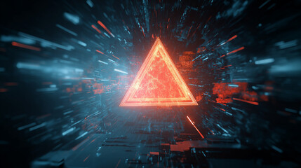 Advanced AI Firewall Thwarting Cyber Attack with Dynamic Visual Effects