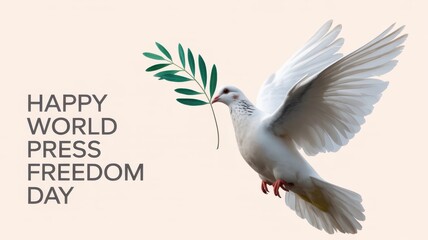 Celebrating world press freedom day with peace and freedom
