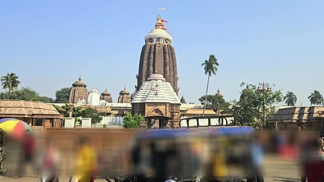 Jagannath Temple, Puri. The Jagannath Temple is a Hindu temple dedicated to Jagannath, a form of Vishnu. It is located in Puri, Odisha, on the eastern coast of India.