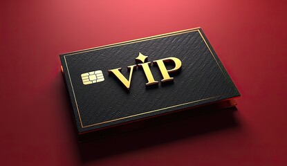 luxury VIP branding background with ornate frame