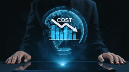 Cost reduction and cost saving through digital transformation, business cost optimization,...