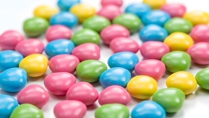 Obraz premium Valentine s day candy and sweets collection