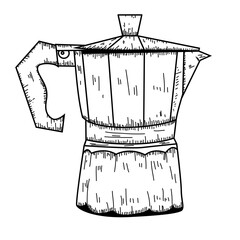 coffee maker vector