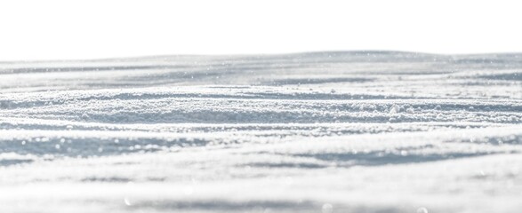 Ground sugar flying, sweet minced powder isolated on white, clipping path, macro 
