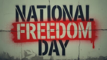 National freedom day celebration