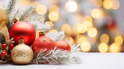 Red Ornament Close-Up