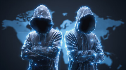 Hackers are planning to hack and attack Zeroday networks and cyber security systems in Smart digital city with connection network reciprocity over the cityscape . Concept of future smart wireless city