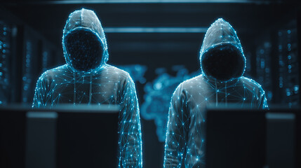 Hackers are planning to hack and attack Zeroday networks and cyber security systems in Smart digital city with connection network reciprocity over the cityscape . Concept of future smart wireless city