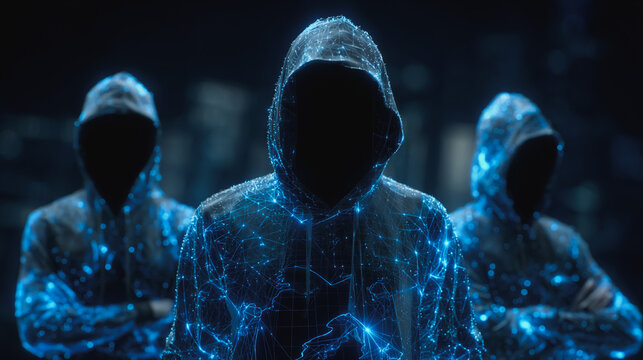 Hackers are planning to hack and attack Zeroday networks and cyber security systems in Smart digital city with connection network reciprocity over the cityscape . Concept of future smart wireless city - Powered by Adobe