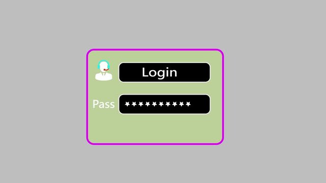 A user selects a holographic login form with password field and shield icon in a dark studio for enterprise cybersecurity authentication