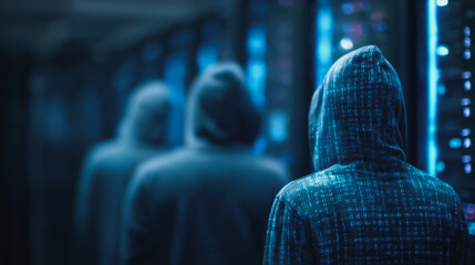 Hacker are planning to hack and attack networks and cyber security , innovative Smart city and graphs with statistics to analyze business potential and predict future developments in company growth.