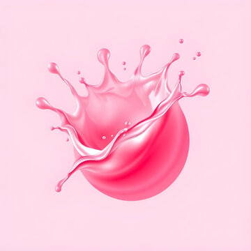 pink juice splash strawberry, strawberry drink splash effect, fruit smoothie splash, pink liquid splash art, juicy strawberry beverage, refreshing fruit splash, strawberry juice wave, sweet drink spla
