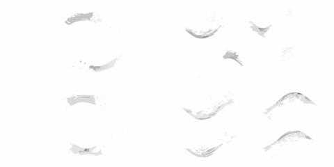 Obraz premium A flock of birds in flight against a stark white background