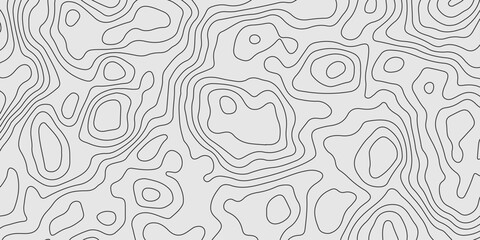 Abstract Digital Topography Lines of the Unseen Landscape. Future Lines Contours. Abstract Modern Terrain