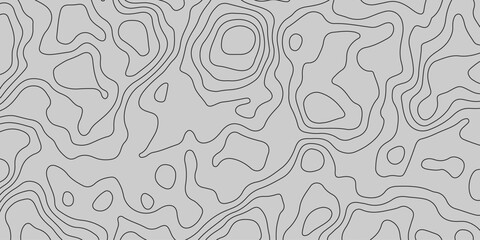 Abstract Digital Topography Lines of the Unseen Landscape. Future Lines Contours. Abstract Modern Terrain
