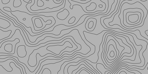 Abstract Digital Topography Lines of the Unseen Landscape. Future Lines Contours. Abstract Modern Terrain
