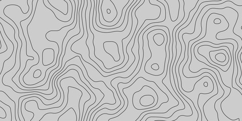 Abstract Digital Topography Lines of the Unseen Landscape. Future Lines Contours. Abstract Modern Terrain