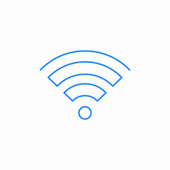 wifi symbol icon sign vector