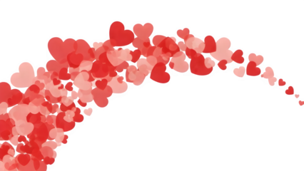 Valentine s day heart balloons