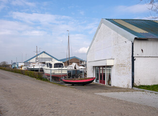 Port of Drimmelen, Noord-Brabantt province, The Netherlands