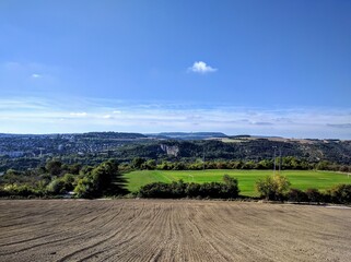 Obraz premium Trail near Dijon, France - October 2016