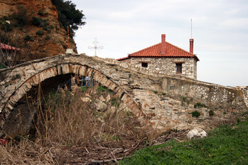 Holy Orthodox Monastery of Esphigmenou on Mount Athos Greece