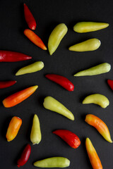 variedad de ajies picantes de latinoamerica