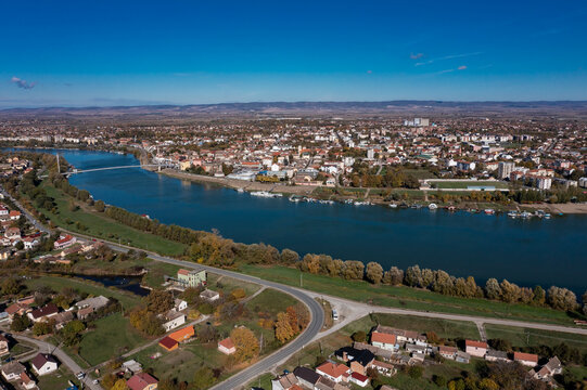 Sremska Mitrovica, Sirmium, town on left bank on Sava river, Serbia
