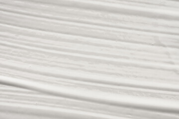 Fototapeta premium Macro texture of white acrylic paint