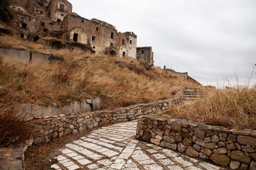 Craco is Italy&rsquo;s "Ghost town" in Basilicata. It was abandoned after earthquakes triggered landslides, causing homes on the hillsides to slide and crumble.