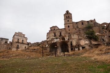 Craco is Italy&rsquo;s "Ghost town" in Basilicata. It was abandoned after earthquakes triggered landslides, causing homes on the hillsides to slide and crumble.