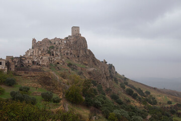 Craco is Italy&rsquo;s "Ghost town" in Basilicata. It was abandoned after earthquakes triggered landslides, causing homes on the hillsides to slide and crumble.